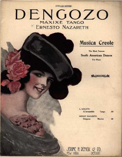 Sheet Music - Dengozo; Maxixe tango; Musica Creole
