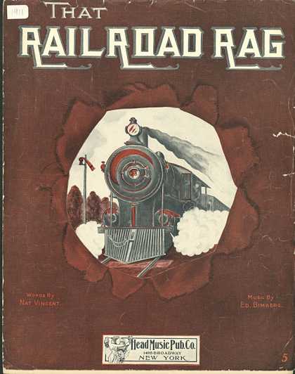 Sheet Music - That railroad rag