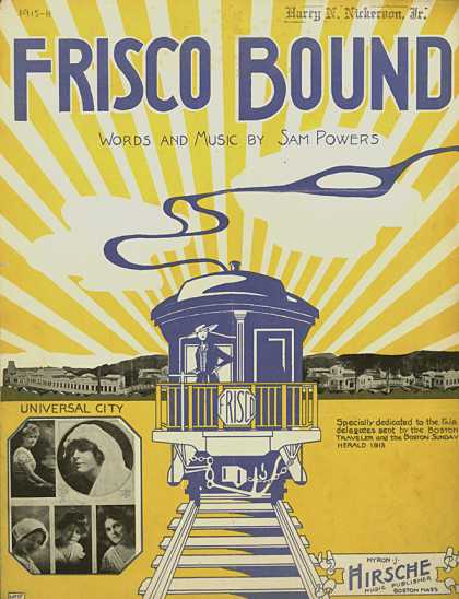 Sheet Music - Frisco bound
