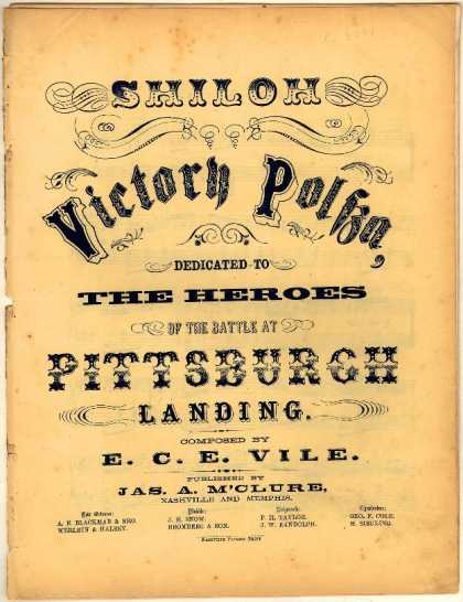Sheet Music - Shiloh victory polka; Victory polka