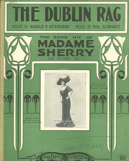 Sheet Music - The Dublin rag