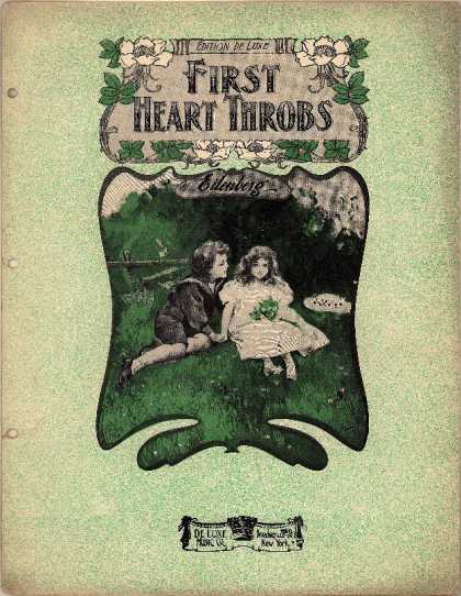 Sheet Music - First heart throbs; Erste Herzklopfen; Premier reveil du coeur; Op. 50