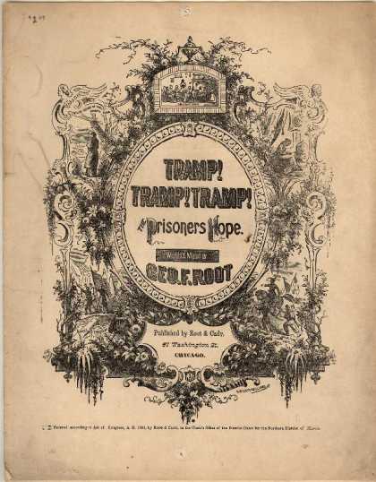 Sheet Music - Tramp! tramp! tramp!; The prisoners hope