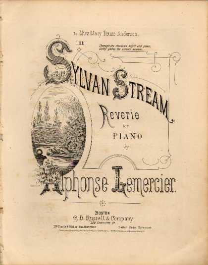 Sheet Music - Sylvan stream reverie