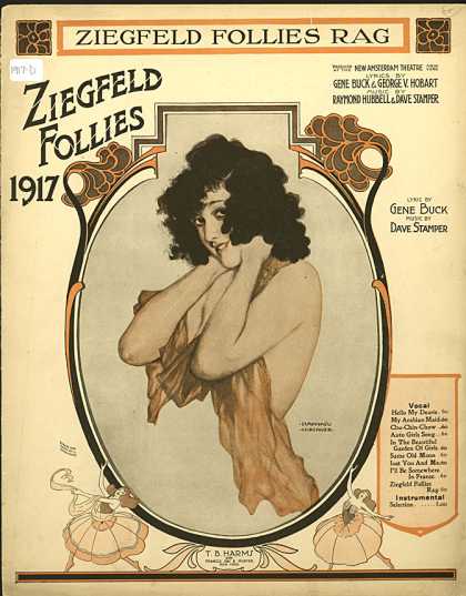 Sheet Music - Ziegfeld Follies rag