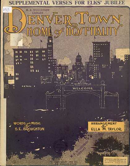 Sheet Music - Denver town