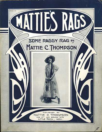 Sheet Music - Mattie's rags