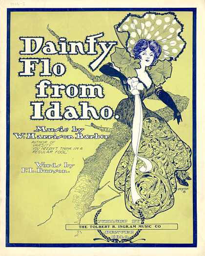 Sheet Music - Dainty Flo from Idaho