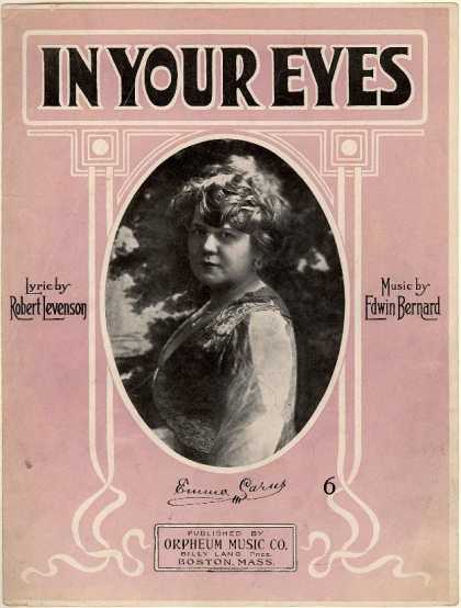Sheet Music - In your eyes