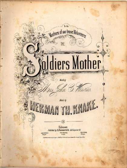 Sheet Music - The soldier's mother