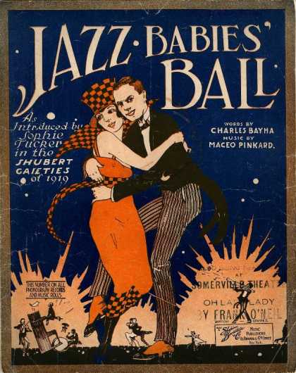 Sheet Music - Jazz babies' ball; Shubert gaieties of 1919; Song-jazz dance