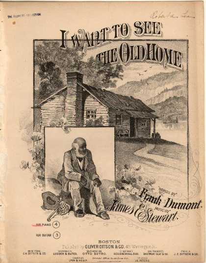 Sheet Music - I want to see the old home