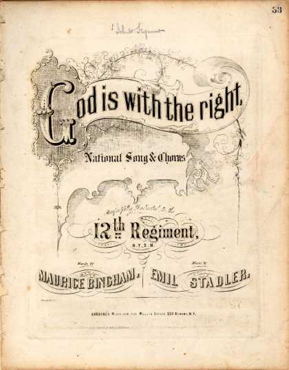 Sheet Music - God is with the right