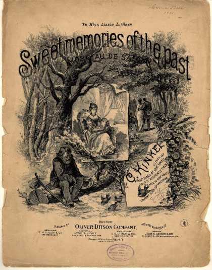 Sheet Music - Sweet memories of the past; Morceau de salon