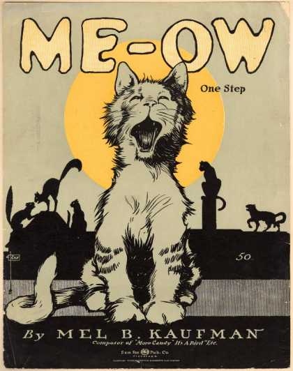 Sheet Music - Me-ow one step