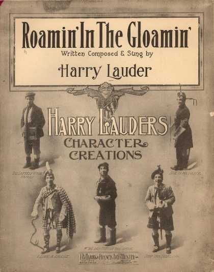 Sheet Music - Roamin' in the gloamin'