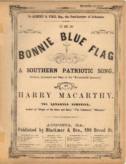 Sheet Music - Bonnie blue flag; A Southern patriotic song