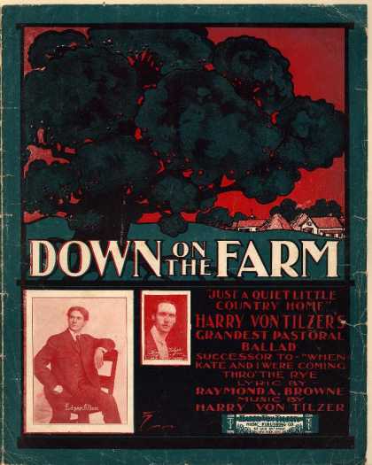 Sheet Music - Down on the farm