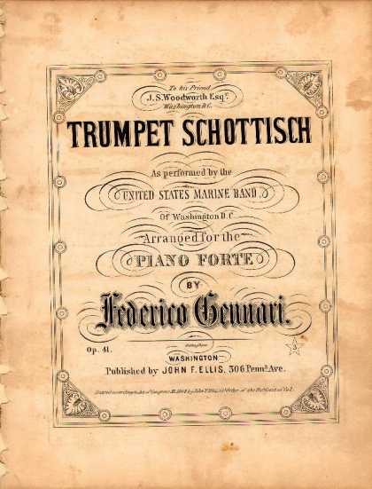 Sheet Music - Trumpet schottisch; Op. 41