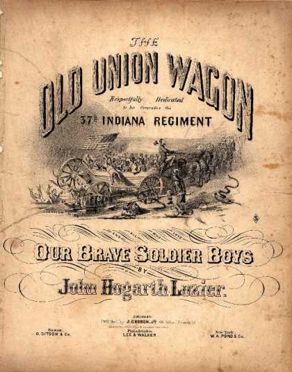 Sheet Music - Old union wagon