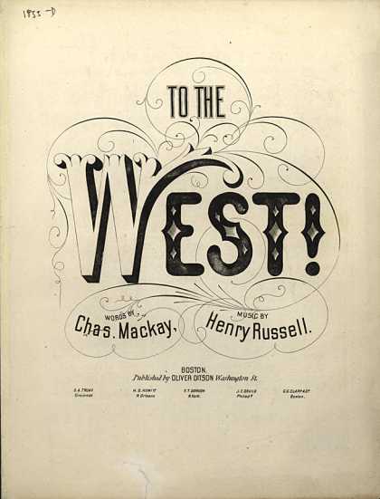 Sheet Music - To the west!