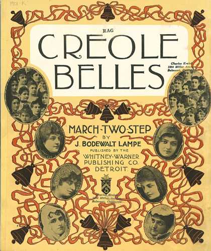 Sheet Music - Creole belles