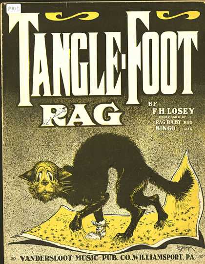 Sheet Music - Tangle-foot rag