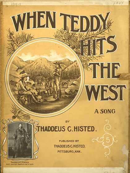 Sheet Music - When Teddy hits the west