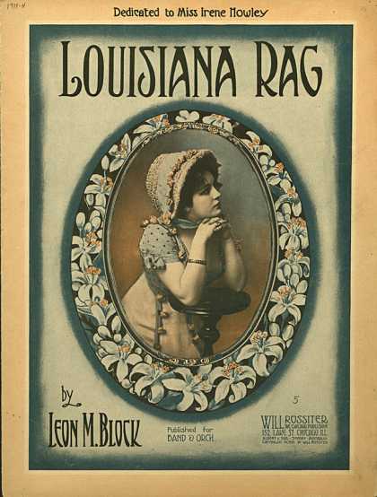 Sheet Music - Louisiana rag