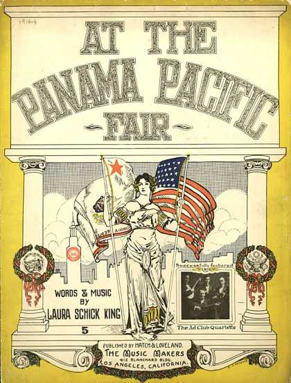 Sheet Music - At the Panama Pacific Fair