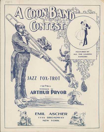 Sheet Music - A coon band contest