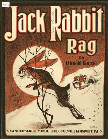 Sheet Music - Jack rabbit rag