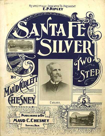 Sheet Music - Santa Fe Silver march