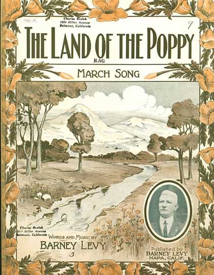 Sheet Music - Land of the poppy