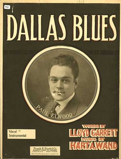 Sheet Music - Dallas blues