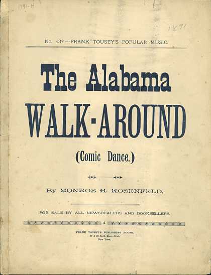 Sheet Music - The Alabama walk-around