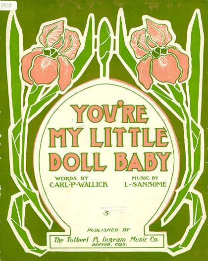 Sheet Music - You're my little doll baby