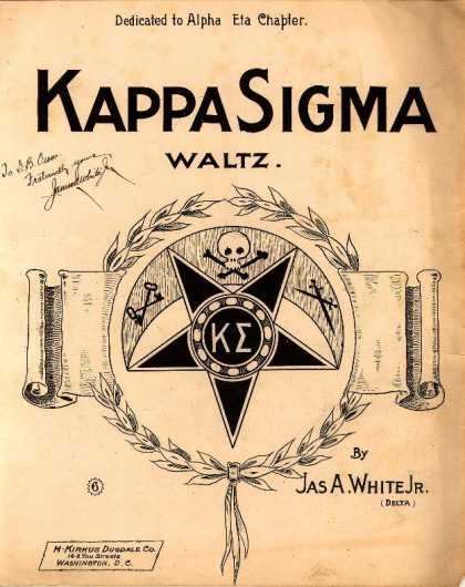 Sheet Music - Kappa Sigma waltz