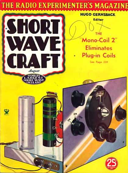 Short Wave Craft - 8/1934