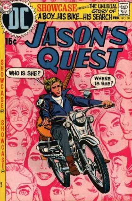 Showcase 88 - Unusual - Story - Bike - Search - Faces - Dick Giordano