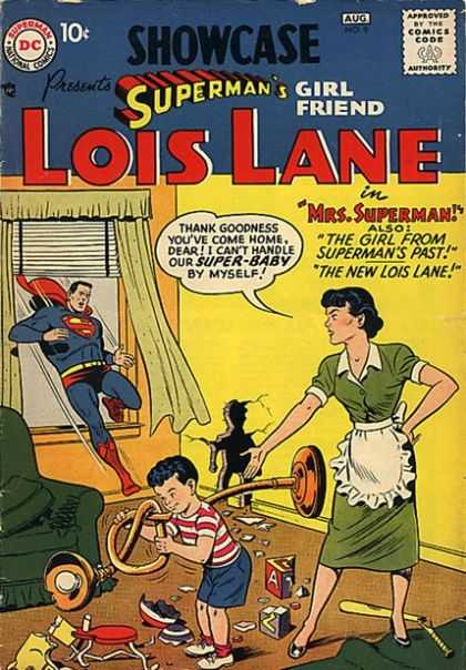 Showcase 9 - Superman - Loils Lane - Girl Friend - Comics Code - Woman