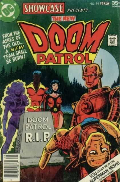 Showcase 94 - Dc - September - Full Moon - 35 Cents - Doom Patrol - Jim Aparo