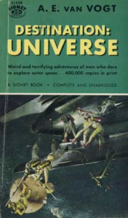 Signet Books - Destination: Universe! Signet Book - Van Vogt; A. E.