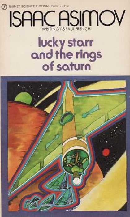 Signet Books - Lucky Starr and the Rings of Saturn - Asimov