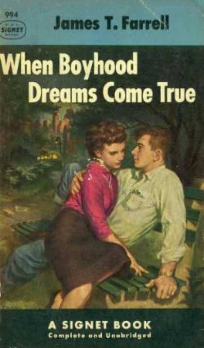 Signet Books - When Boyhood Dreams Come True - James T. Farrell