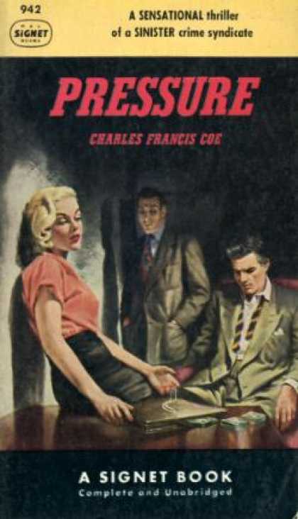 Signet Books - Pressure - Charles Francis Coe