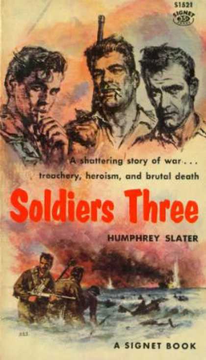 Signet Books - Soldiers Three - Humphrey Slater