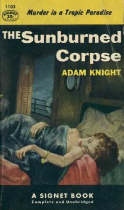 Signet Books - The Sunburned Corpse - Adam Knight