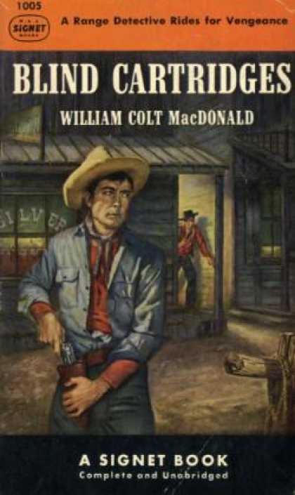 Signet Books - Blind Cartridges - William Colt Macdonald
