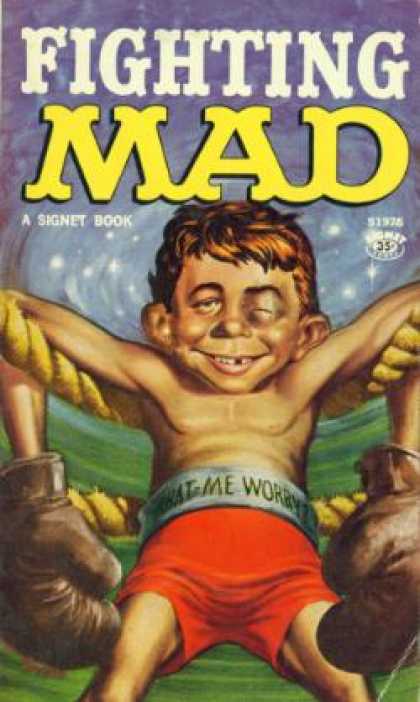 Signet Books - William M.gaines's Fighting Mad Reissue